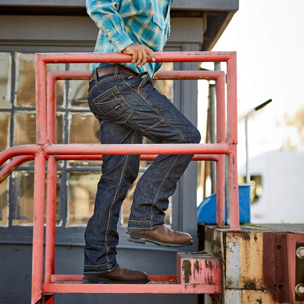 Ariat M4 Relaxed Stretch Straight Leg Jean in rinse